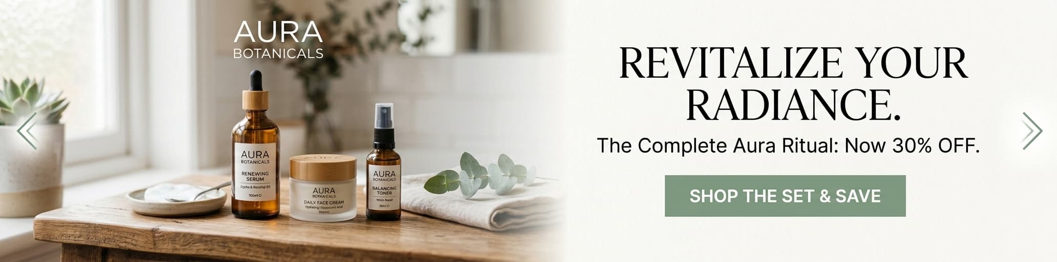 Stunning AI-generated email marketing product banner with contextual background and professional lighting