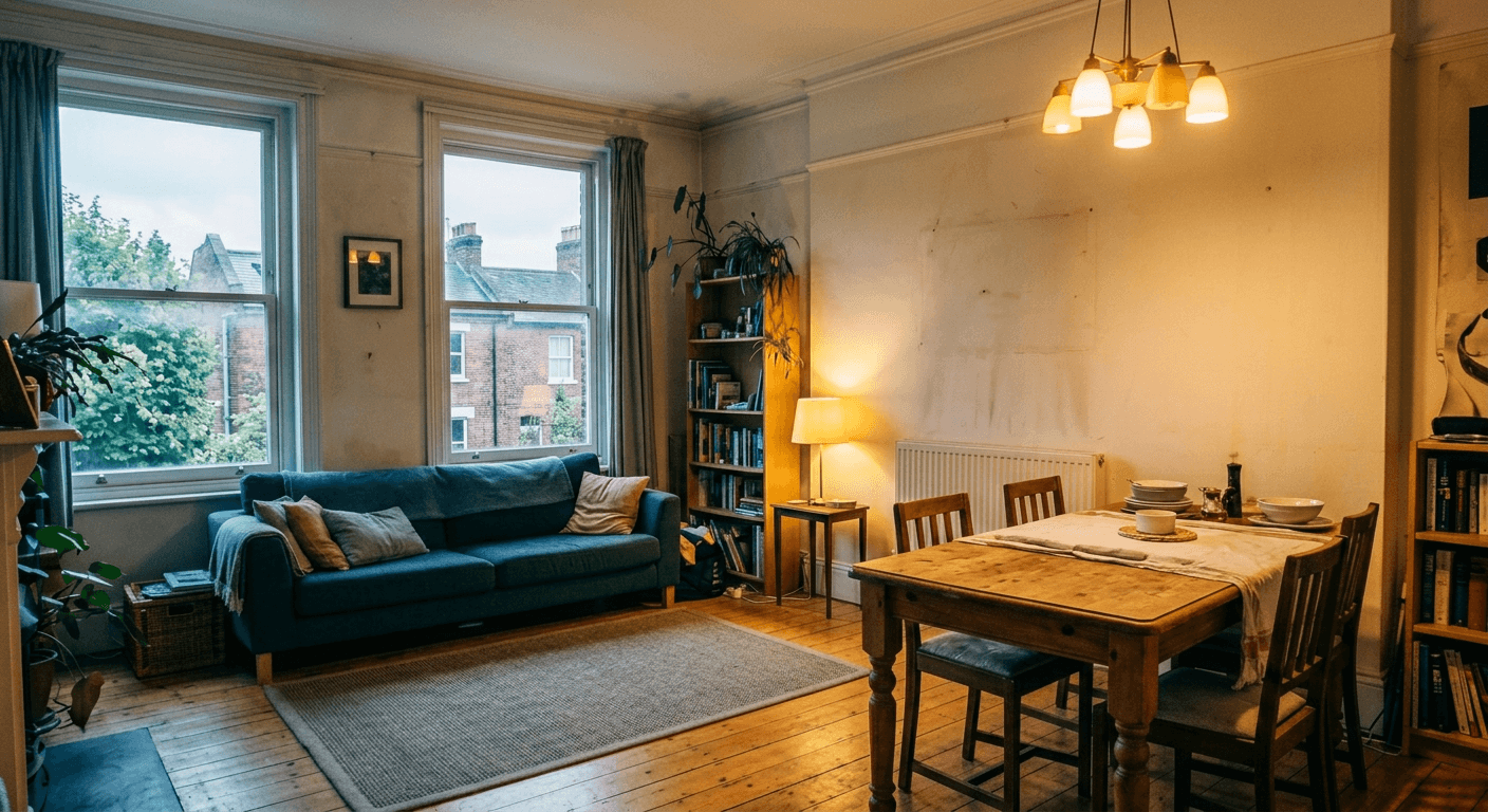 Perfectly color corrected real estate listing photo showing true-to-life colors and balanced lighting by Nano Banana Image AI