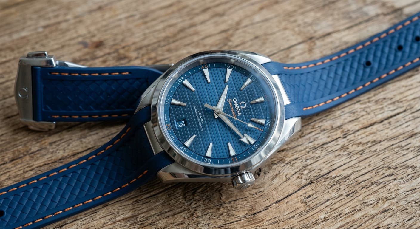 Standard or low-quality watch product photo before AI enhancement